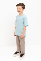 брюки  для мальчика  КР 400661/коричневый