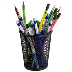 
          Подставка-стакан д/канцтоваров, Alingar, металлическая, 9*12*9 см,черный