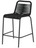 Полубарный стул Glenville 62 см черный
