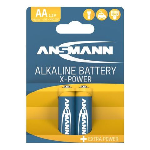 Батарейка X-POWER АА/ANSMANN 1.5V - 2шт
