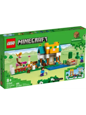 Конструктор Minecraft 21249 Набор для крафта 4.0