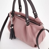 Сумка Саломея 607 версаль пыльная роза + шоколад