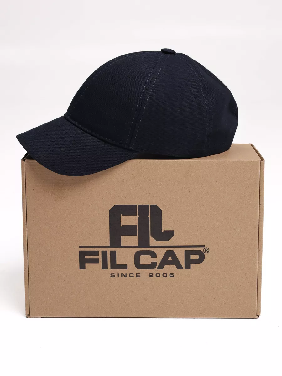 Бейсболка летняя синяя