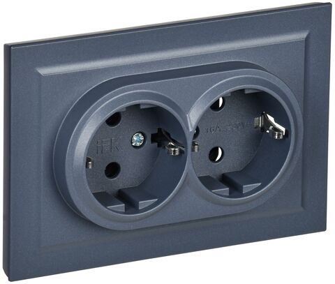 BRITE Роз. 2-я с з/к без з/ш 16А в сб. РС12-3-БрМ мар. IEK