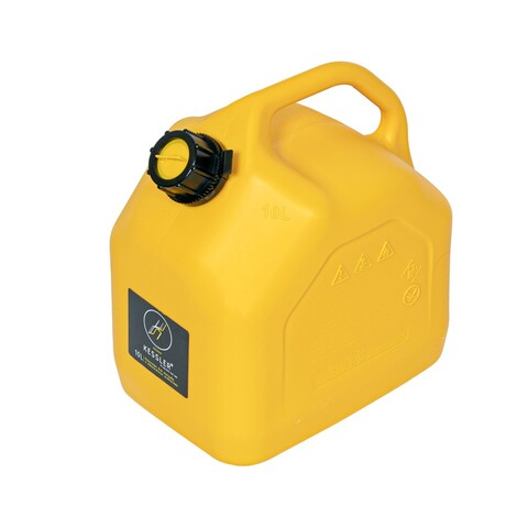 Канистра пластиковая для ГСМ, с заливным носиком, ПРЕМИУМ, 10л (Россия) 62-4-046
