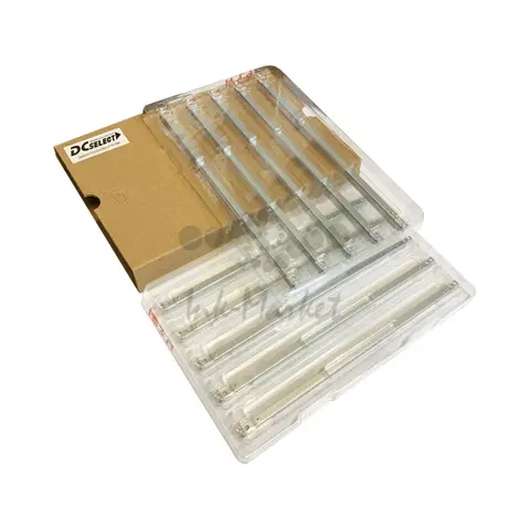 Дозирующее лезвие (Doctor blade) для HP LJ P1005/1505 (УПАКОВКА 10шт) с самоклейкой Kuroki