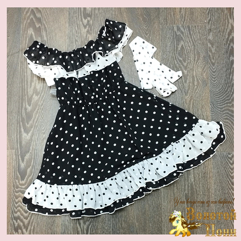 Платье с пояском д (8-13) 260429-ZG1536