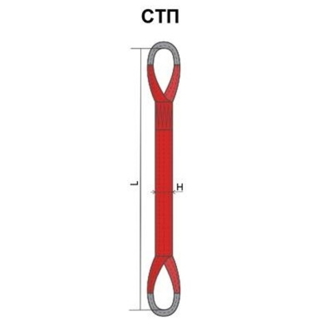 Строп текстильный СТП-4т