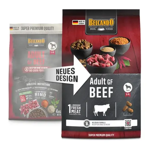 Belcando Adult GF Beef Сухой беззерновой корм для взрослых собак, Говядина 12.5кг