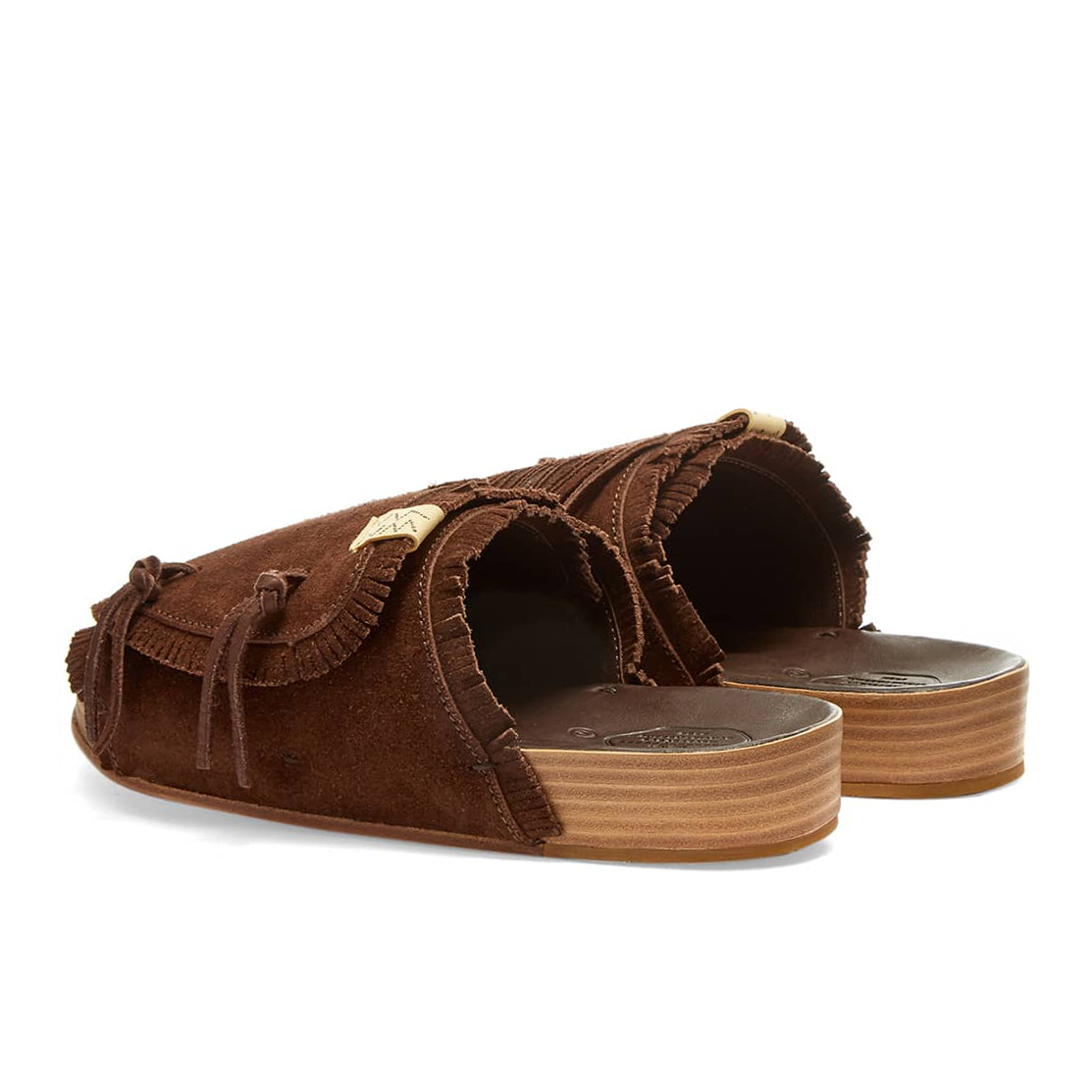 visvim 1ST CHRISTO SHAMAN FOLK BROWN