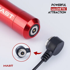 ТАТУ МАШИНКА ДЛЯ ТАТУ /ТАТУАЖА MAST ROTARY TATTOO MACHINE PEN FOR PMU SMP - RED