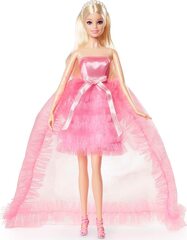 Кукла Барби коллекционная Barbie Birthday Wishes, блондинка в розовом платье