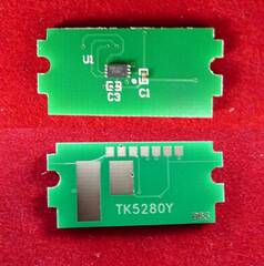 Чип TK-5280Y, желтый для Kyocera P6235cdn, M6235cidn, M6635cidn. Ресурс 11 000 копий.