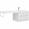 Aquanet 240161 Тумба с раковиной Aquanet Нота 120 R белый (240161)