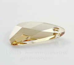 6690 Подвеска Сваровски Wing Crystal Golden Shadow (23 мм)