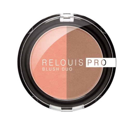 RELOUIS Румяна компактные тон:203 PRO BLUSH DUO двойные