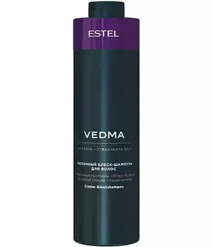 ESTEL VEDMA Молочный блеск-шампунь для волос, 1000 мл