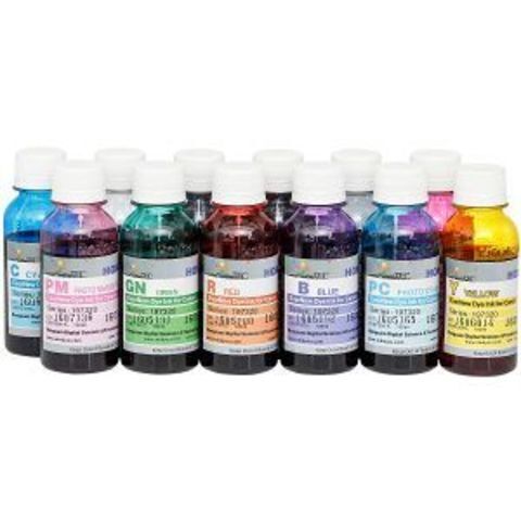 Набор чернил DCtec серии 197320 из 12 цветов по 100 мл
