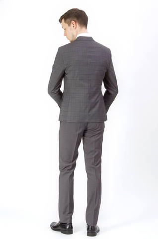 Костюм мужской двубортный Slim Fit SLAVASIO 22/68