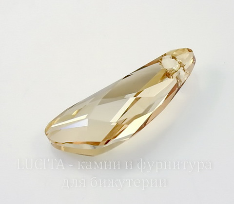 6690 Подвеска Сваровски Wing Crystal Golden Shadow (23 мм)