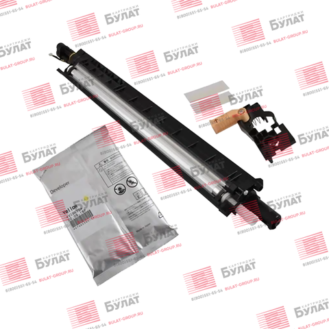 Блок проявки БУЛАТ 607K07260 для Xerox VersaLink C7000, C7020 (Жёлтый, в сборе с девелопером), ref