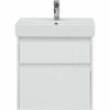 Aquanet 245240 Тумба с раковиной Nova Lite 60 2 ящ. цв. бел. глянец (245240)