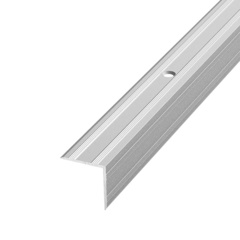 Порог угловой Лука ПУ-05, 900 x 20 x 20 мм, серебро