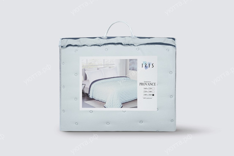 Покрывало Ecotex Provance (220*240 см ) - голубой - купить 2