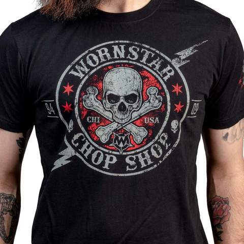 Wornstar | Футболка мужская ELECTRIC TEE W012 принт спереди