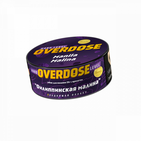 Tabak Overdose Manila Malina (Philippinische Himbeere) 25g