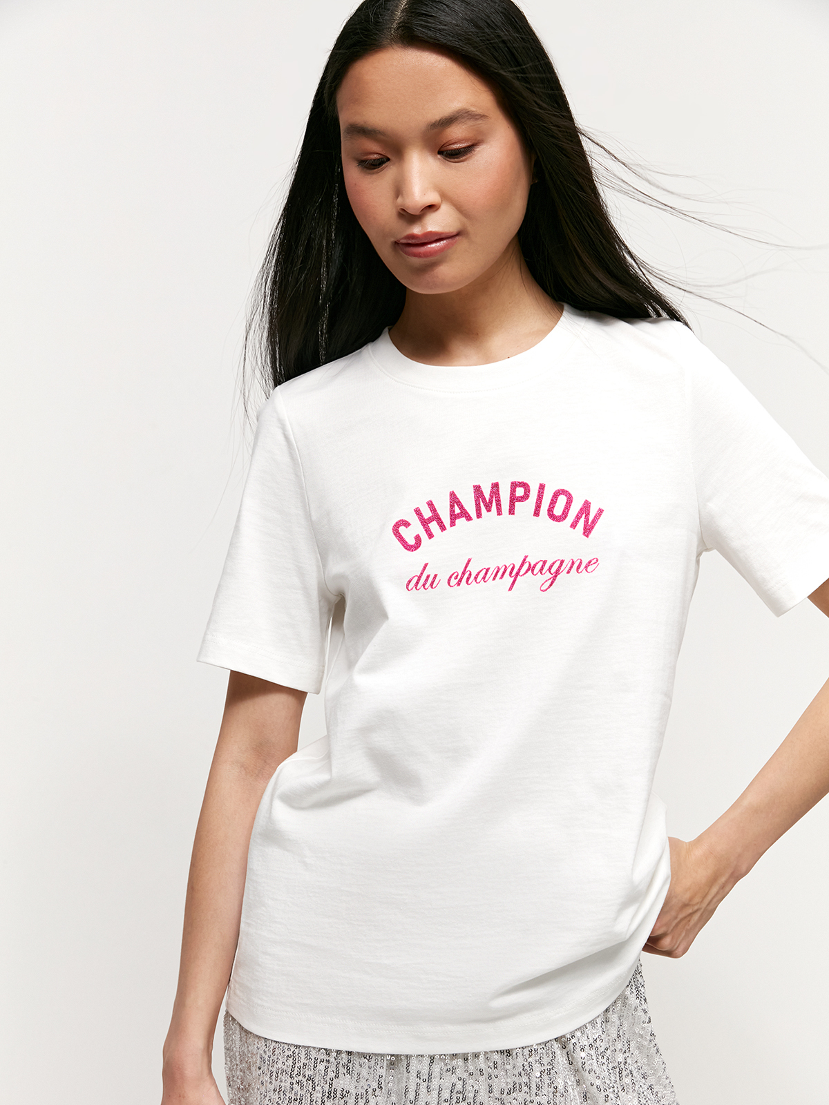 Футболка Champion женская оверсайз
