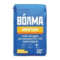 Смесь сухая гипсовая монтажная Волма Монтаж 30 кг