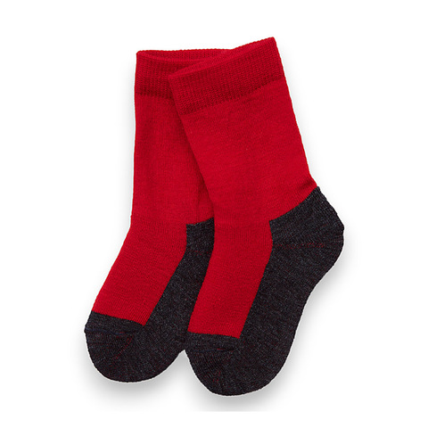 Термоноски Wool and Cotton Multifunctional Red Grey