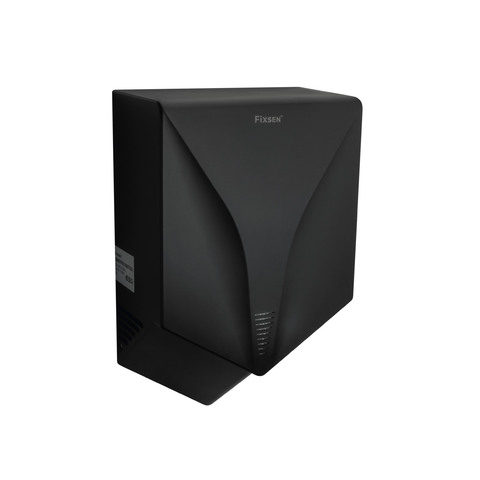 Fixsen FX-31026C Fixsen HOTEL FX-31026C Cушилка для рук, 1000W, LED индикатор, черный