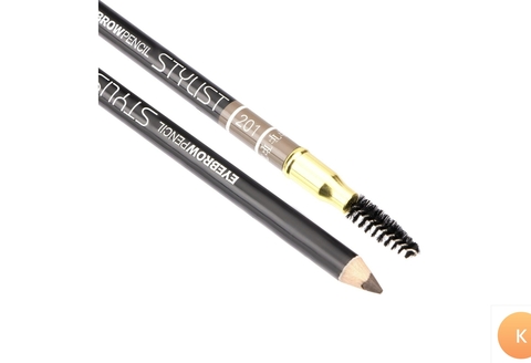 TF Карандаш для бровей с щеточкой Eyebrow Pencil Stylist тон 201 пепельный блонд