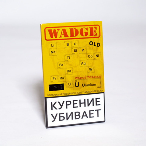 Табак WADGE OLD 100gr URANIUM