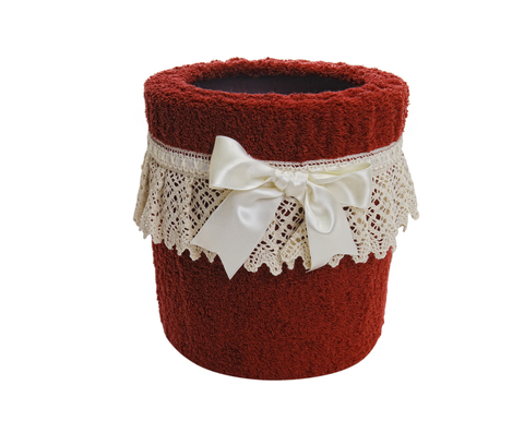 Ведро для мусора в ванную 20 Old Florence Rombetti бордовое