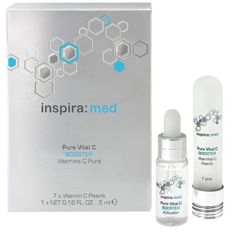 INSPIRA MED: Концентрат чистого витамина C и активатор (Pure Vital C Booster Pearls + Activator)