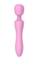 Розовый жезловый вибромассажер Pink Lady - 21,6 см. - 