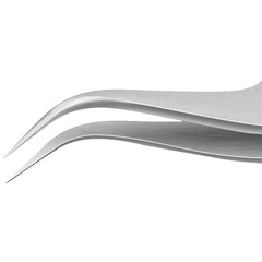 ЗУБР 110 мм, изогнутый, антимагнитный пинцет, Профессионал (222115)