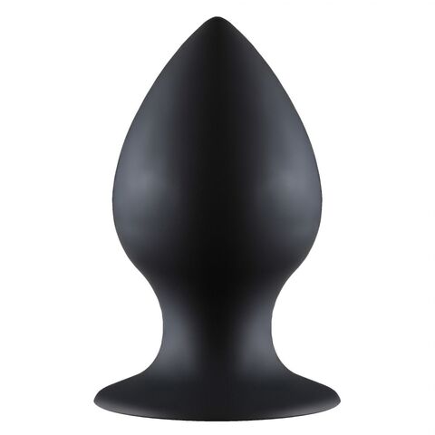 Чёрная анальная пробка Thick Anal Plug Small - 7,8 см. - Lola Games Back Door Collection Black Edition 4211-01Lola