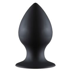 Чёрная анальная пробка Thick Anal Plug Small - 7,8 см. - 