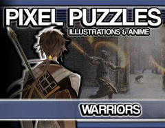 Pixel Puzzles Illustrations & Anime - Jigsaw Pack: Warriors (для ПК, цифровой код доступа)