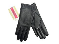 Перчатки.Женские.Материал верха: Кожаные люкс качества.Подклад: Трикотаж-шерсть.В упаковке 5 шт.