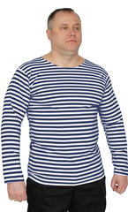 Тельняшка ГОСТ голубая полоса