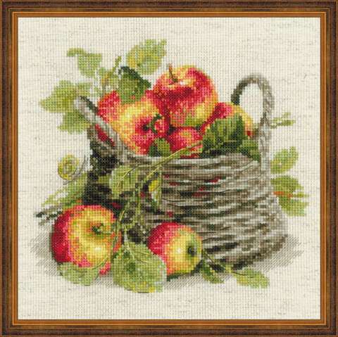 Набор для вышивания крестом «Спелые яблоки» (1450)