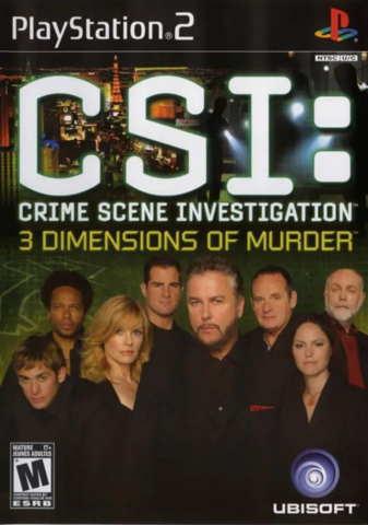 CSI: 3 Dimensions of Murder (Playstation 2)