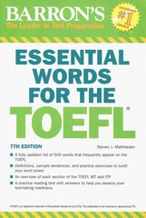 Essential words for the TOEFL