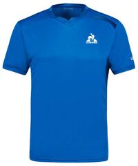Теннисная футболка Le Coq Sportif Training T-Shirt Short Sleeve 24 - Blue