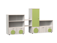 Стеллаж игровой Грузовик С-16